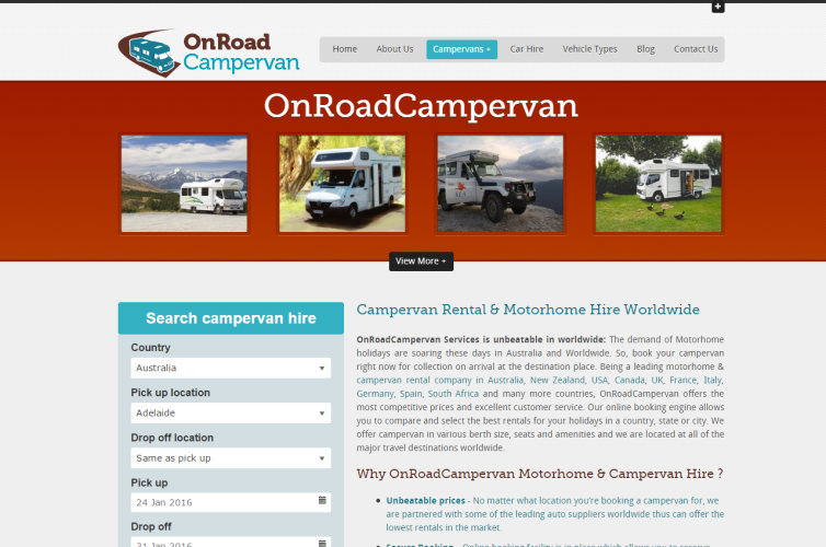 OnRoadCampervan