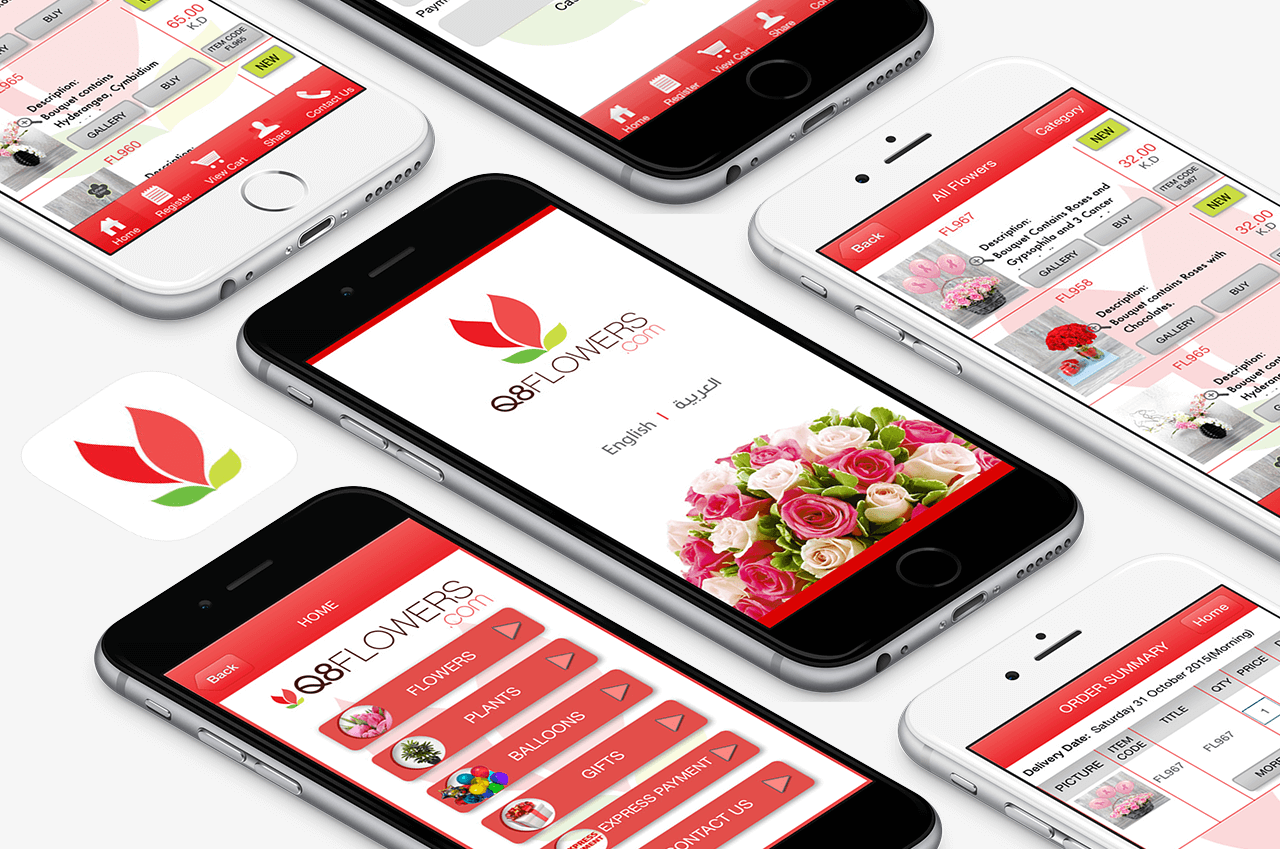 Q8Flowers iPhone SystemSeeders