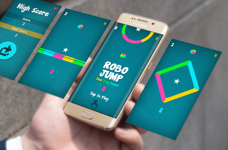 Robo Jump Find True Colour Android