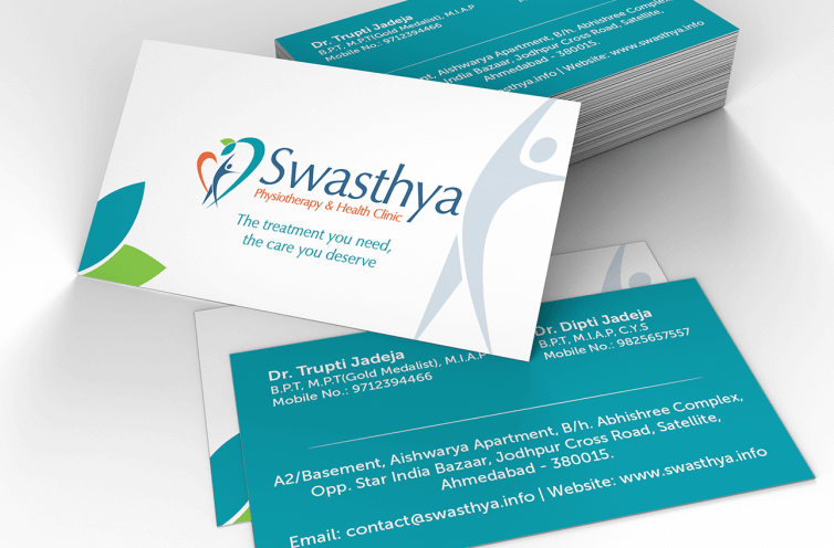 Swasthya Visiting Card Design